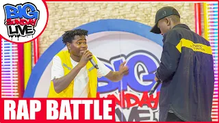 TAZAMA JAMAA ALIVYOPIGWA K O KWENYE RAP BATTLE YA BIG SUNDAY LIVE 
