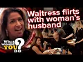 Wife confronts waitress for flirting with husband during date night WWYD