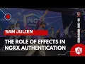 The Role of Effects in NgRx Authentication Sam Julien ng-conf Hardwired