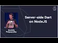 Server-side Dart on Node js DartConf 2018