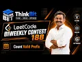 LeetCode Biweekly Contest 188 Count Valid Prefix C Explained Optimal Solution ThinkBit