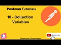15 Postman Tutorials Collection Variables Variables