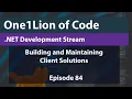 NET Live Coding Client Solutions e 84