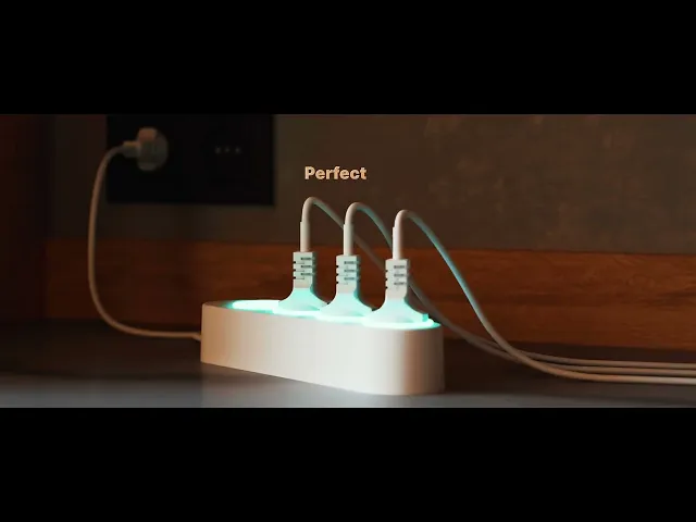 Разклонител БЯЛ 4x2P+E с кабел 1.5 метра / 3x1.5мм2 с мерител Shelly Power Strip 4 Gen4 - 070564, SHELLY, Shelly Power Strip 4 Gen4 W