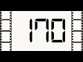 Countdown from 170 to 0 Retro