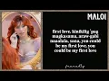 Download Lagu BINI - First Luv Lyrics (Framed)
