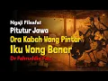 Lagu Ngaji Filsafat: Pitutur Jawa - Ora Kabeh Wong Pinter Kuwi Bener | Dr Fahruddin Faiz