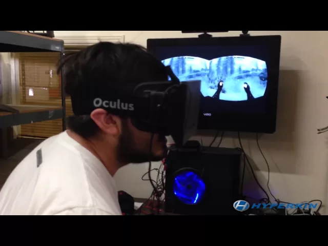 Skyrim + Oculus + Kinect