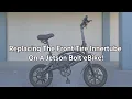 Replacing the inner tube in the front tire of a Jetson Bolt e-bike