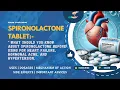 Spironolactone Tablets Uses Dosage Side Effects Key Advice for Heart Acne and Hypertension