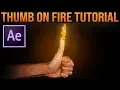 How to Create FIRE HANDS Effect After Effects VFX Tutorial
