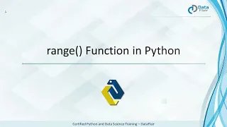 Python range Function