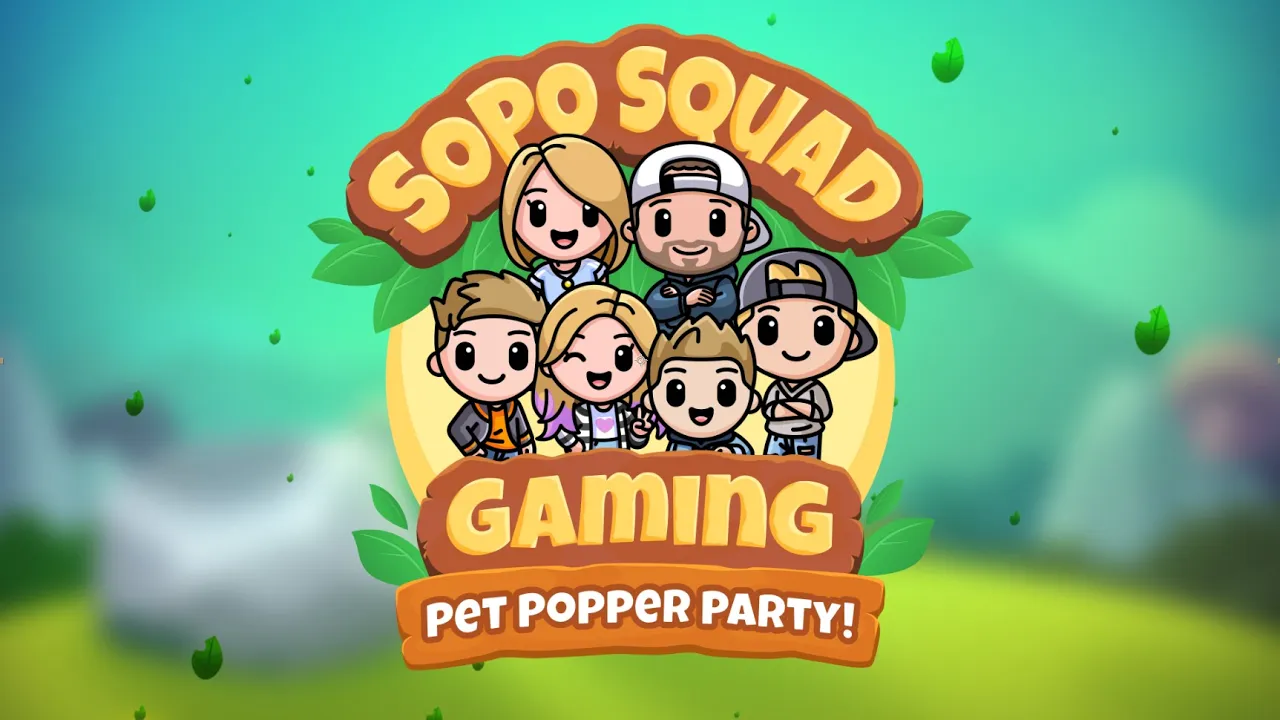 Sopo Squad Gaming Pet Popper Party