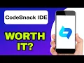 IS THE CODESNACK IDE APP WORTH USING EXPLAINED