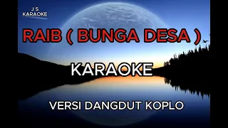 raib bunga desa karaoke nada cowok pria versi dangdut jaranan