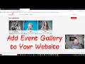 Embed a Gallery on Your Website