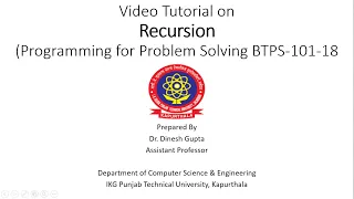 Recursion