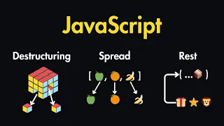 JavaScript Destructuring Spread Rest Operators Explained