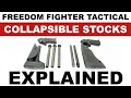 Benelli M4 M1014 T-Pro Collapsible Stocks Explained GEN 1 GEN 2