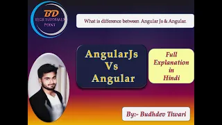 Angular vs AngularJS In Hindi Difference Between AngularJS and Angular Angularjs Aur Angular