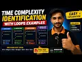 Time Complexity Identification in DSA Learn Big O with Loops Examples C