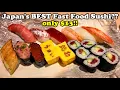 You Won t Believe This 13 FAST FOOD Sushi Is Umai Sushikan Yutorogi the BEST VALUE in Japan