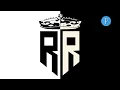 RR logo design RR logo