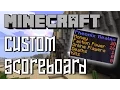 CustomScoreboard Bukkit Plugin How to Install and Use 1 8