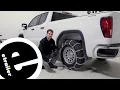 etrailer How to Set Up Your Titan Chain Snow Tire Chains on a 2022 GMC Sierra 1500