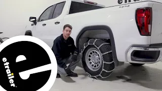 etrailer How to Set Up Your Titan Chain Snow Tire Chains on a 2022 GMC Sierra 1500