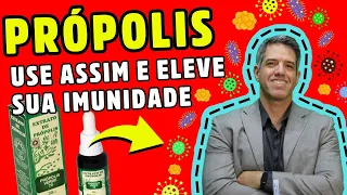 COMO USAR PRÓPOLIS para IMUNIDADE, HERPES, FUNGOS e DISBIOSE INTESTINAL - Dr Alain Dutra