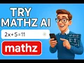 Best Free AI Math Solver 2025 No Card Needed to Sign Up MathzAI