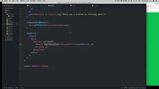 Handling search from GitHub Reactjs with ES6
