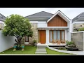 Lagu 20 Inspirasi Rumah Mungil Modern Dengan Paduan Batu Alam Dan Taman Tropis Segar