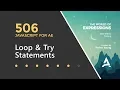After Effects Expressions 506 - Loops Try Statements