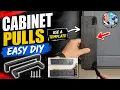 How to Install Cabinet Pulls Easy DIY Using a Cabinet Hardware Template