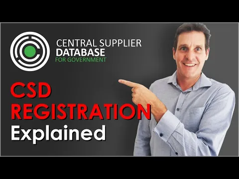 Download MP3 CSD Registration Process - Central Supplier Database for South Africa