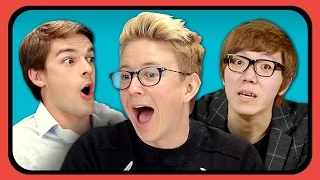 Download YOUTUBERS REACT TO MUKBANG (Eating Shows) MP3