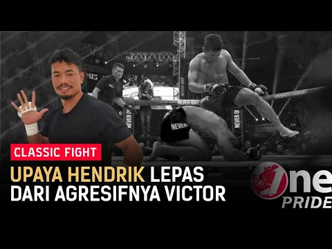 Ketat! Hendrik Tarigan Sempat Kesulitan Dari Agresifnya Victor Johanis | Classic Fight One Pride MMA