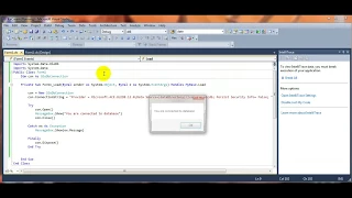 VB NET - Access Database Connection Tutorial Marathi Using Oledb