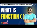 What is Function in C C Programming Marathi