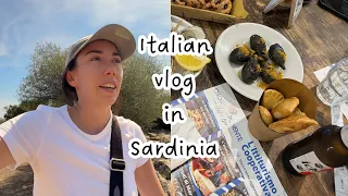 Italian vlog: che cosa ho fatto in Sardegna, l'ultimo libro che ho letto, facciamo il pesto! (Sub)