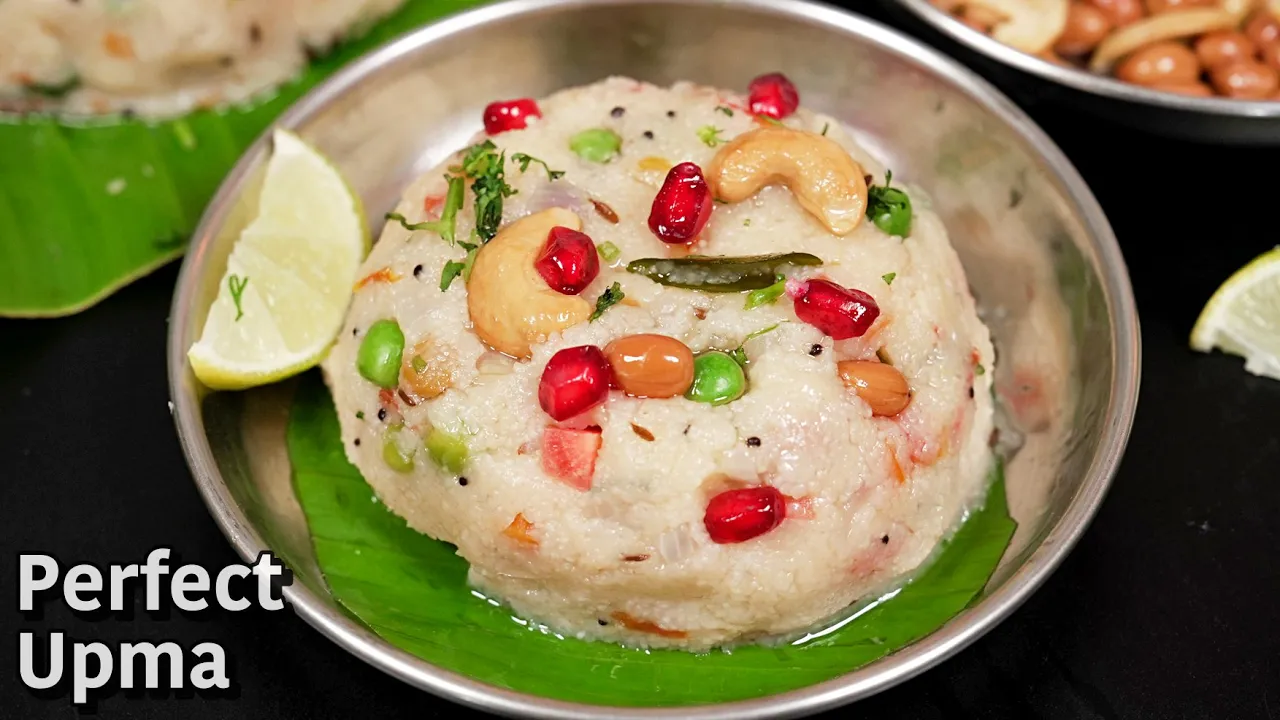 Healthy Upma Hacks - Quick & Nutritious Breakfast   Perfect Upma Secret Recipe With Tips