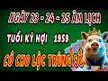 Download Lagu CÔ CHO LỘC TUỔI KỶ HỢI 1959 ĐÚNG TRONG NGÀY 23 24 25 THÁNG 6 ÂM LỊCH BẤT NGỜ TRÚNG SỐ ĐỔI ĐỜI GIÀU.