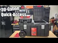 Craftsman 30-Gallon VERSASTACK Quick-Access Tool Chest Review CMST17870