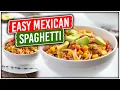 EASY MEXICAN SPAGHETTI RECIPE