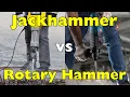 Demolition Duel Jackhammer and Rotary Hammer Explained