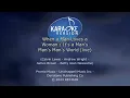 David Foster: "When A Man Loves A Woman/It's A Mans World" (Seal/Michael Bolton) Karaoke