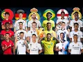 Download Lagu Portugal  Germany  RBB 🆚 Brazil  England  Real Madrid 🔥 Trio Comparison 🔥💪😳(Ronaldo , Messi ,Mbappé)