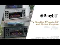 Broyhill 74 Electric Fireplace Console - How-To Assembly Guide